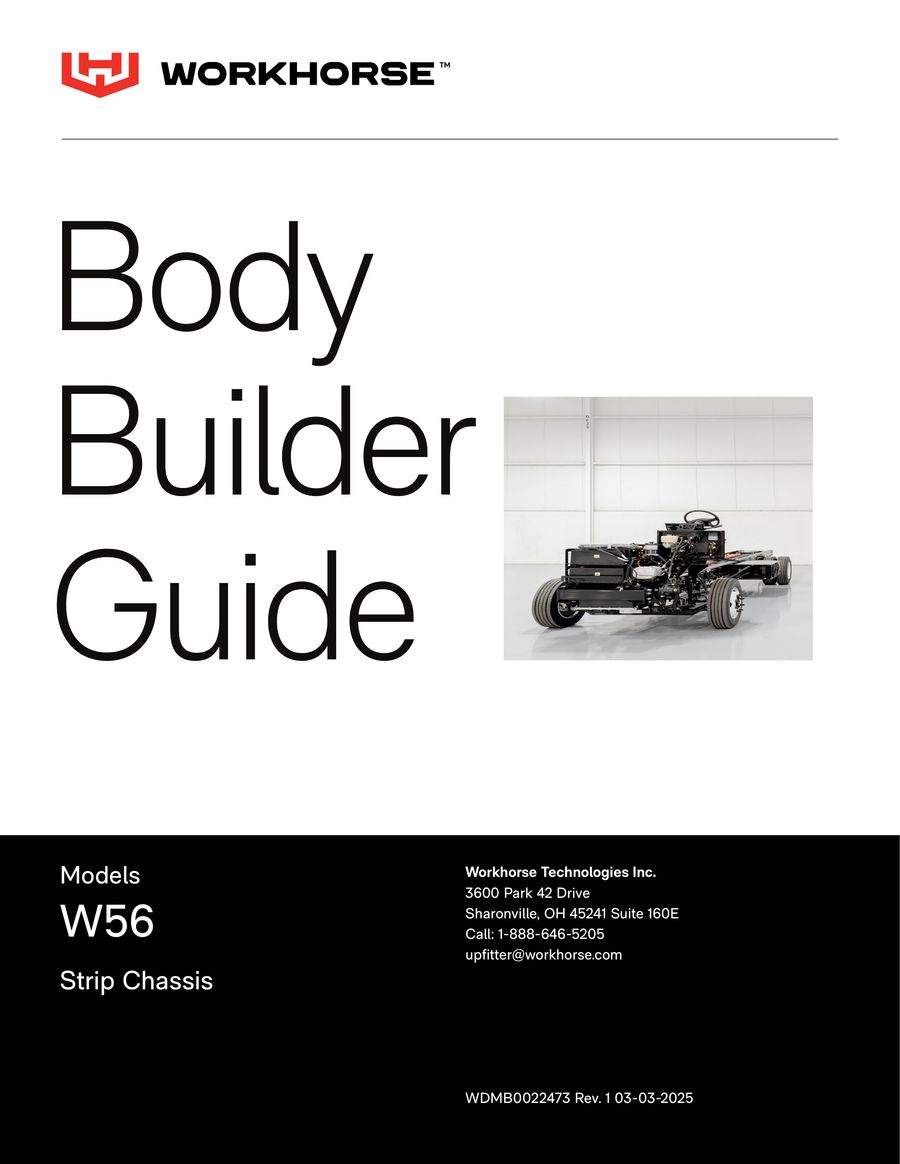 W56 Body Builder Guide (BBG) Strip Chassis by Workhorse - Flipsnack