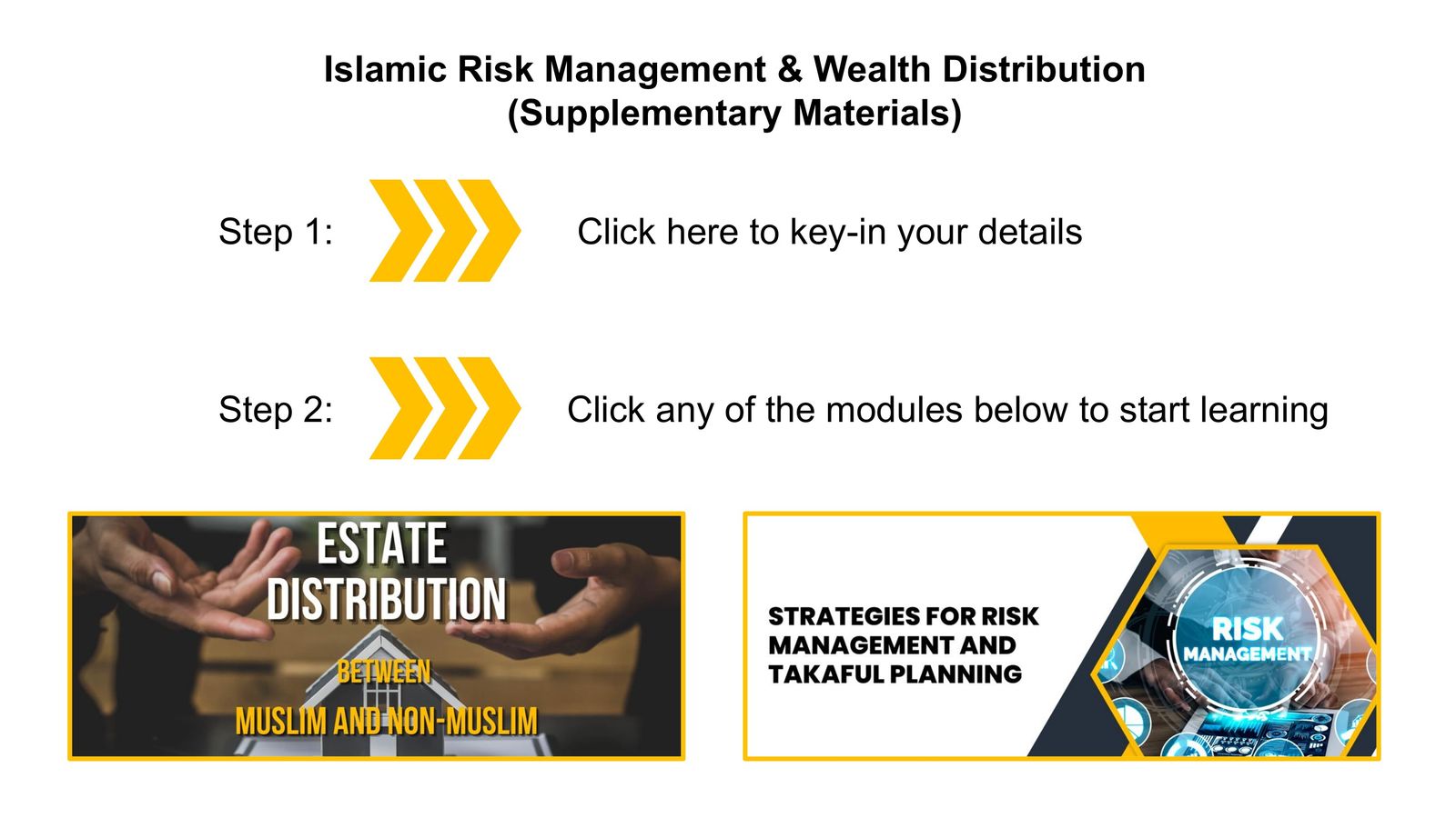 Islamic Risk Management & Wealth Distribution_Supplementary by Academy ...