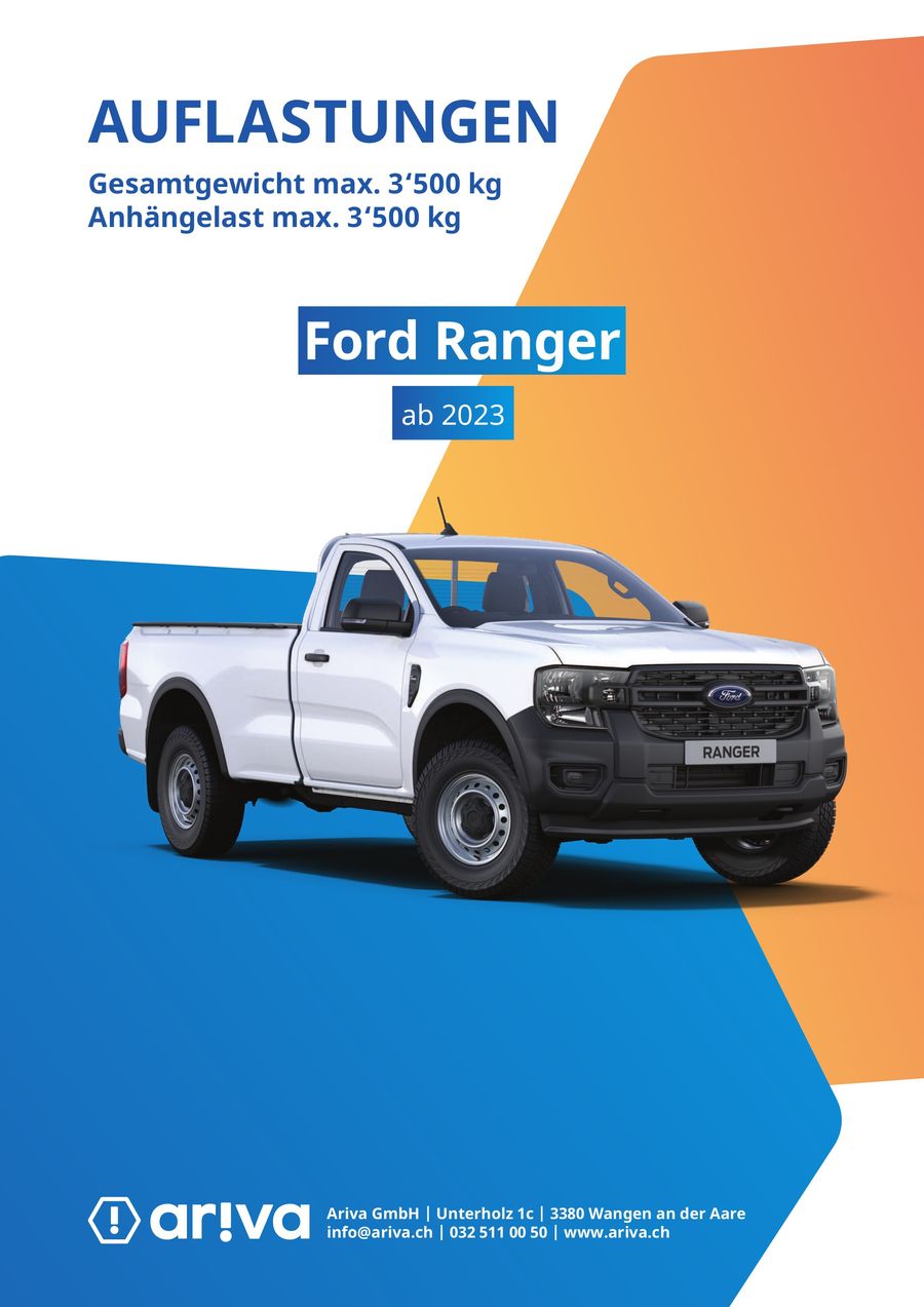 Ford Ranger Zulssiges Gesamtgewicht
