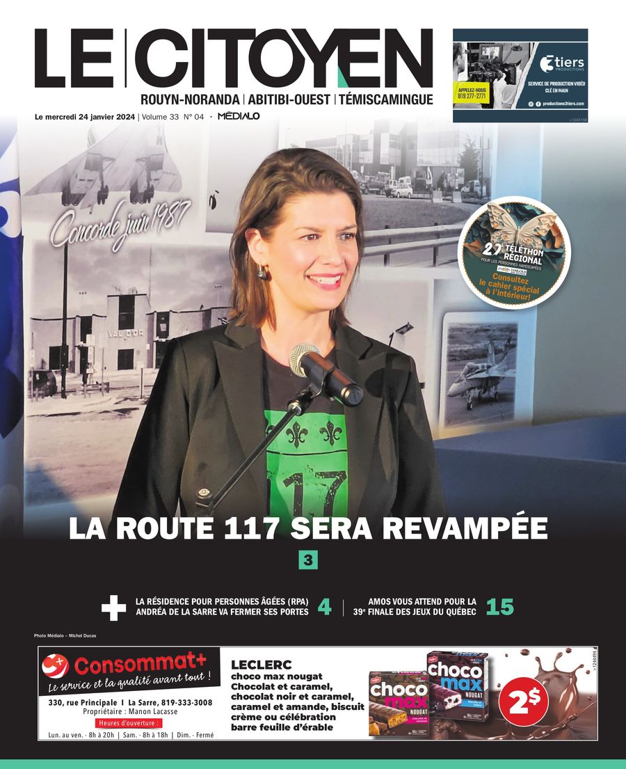 24 janvier 2024 Le Citoyen de RouynNoranda / AbitibiOuest by Medialo