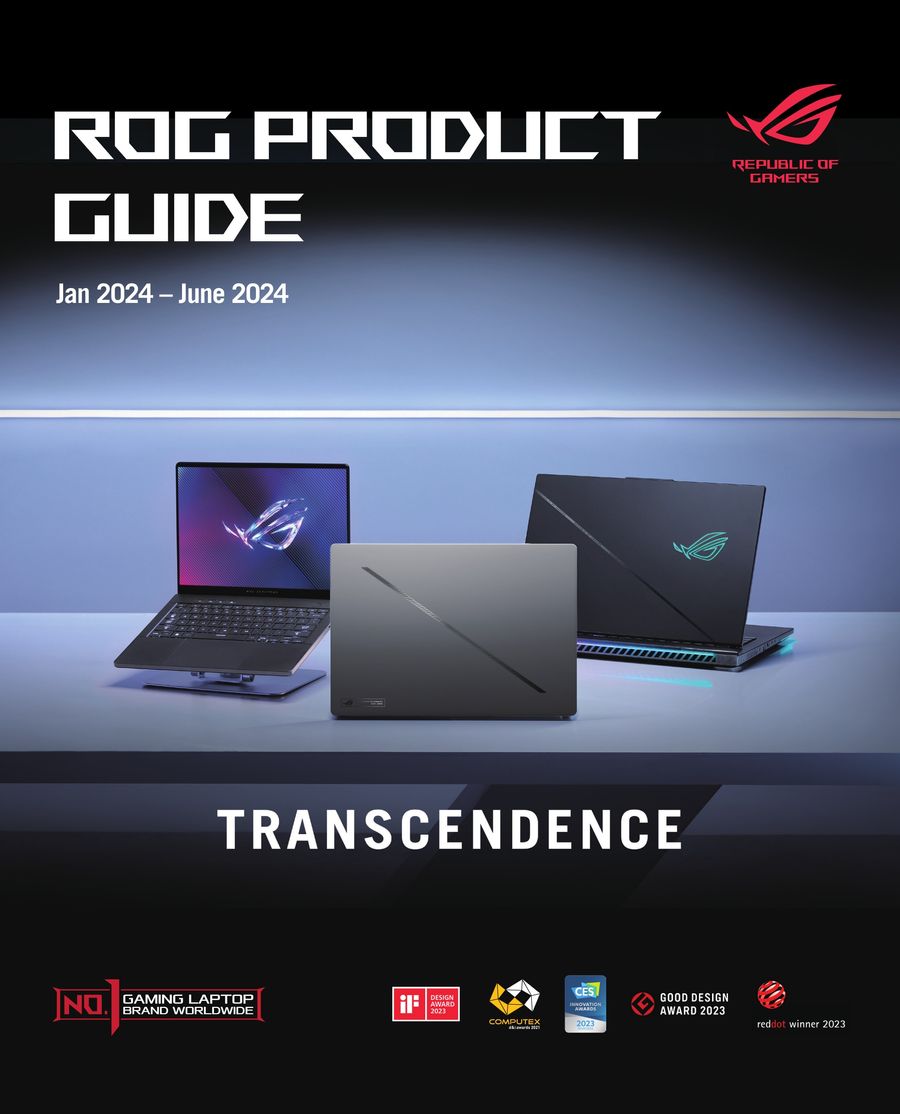 Rog product guide 1h jan jun 2024 by asus