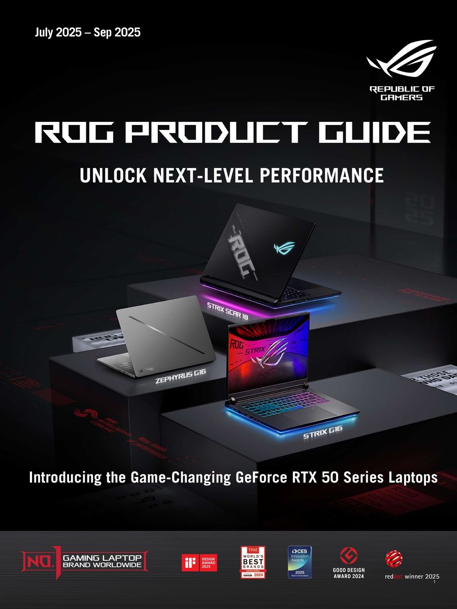 ROG Product Guide [July-September 2025] by ASUS