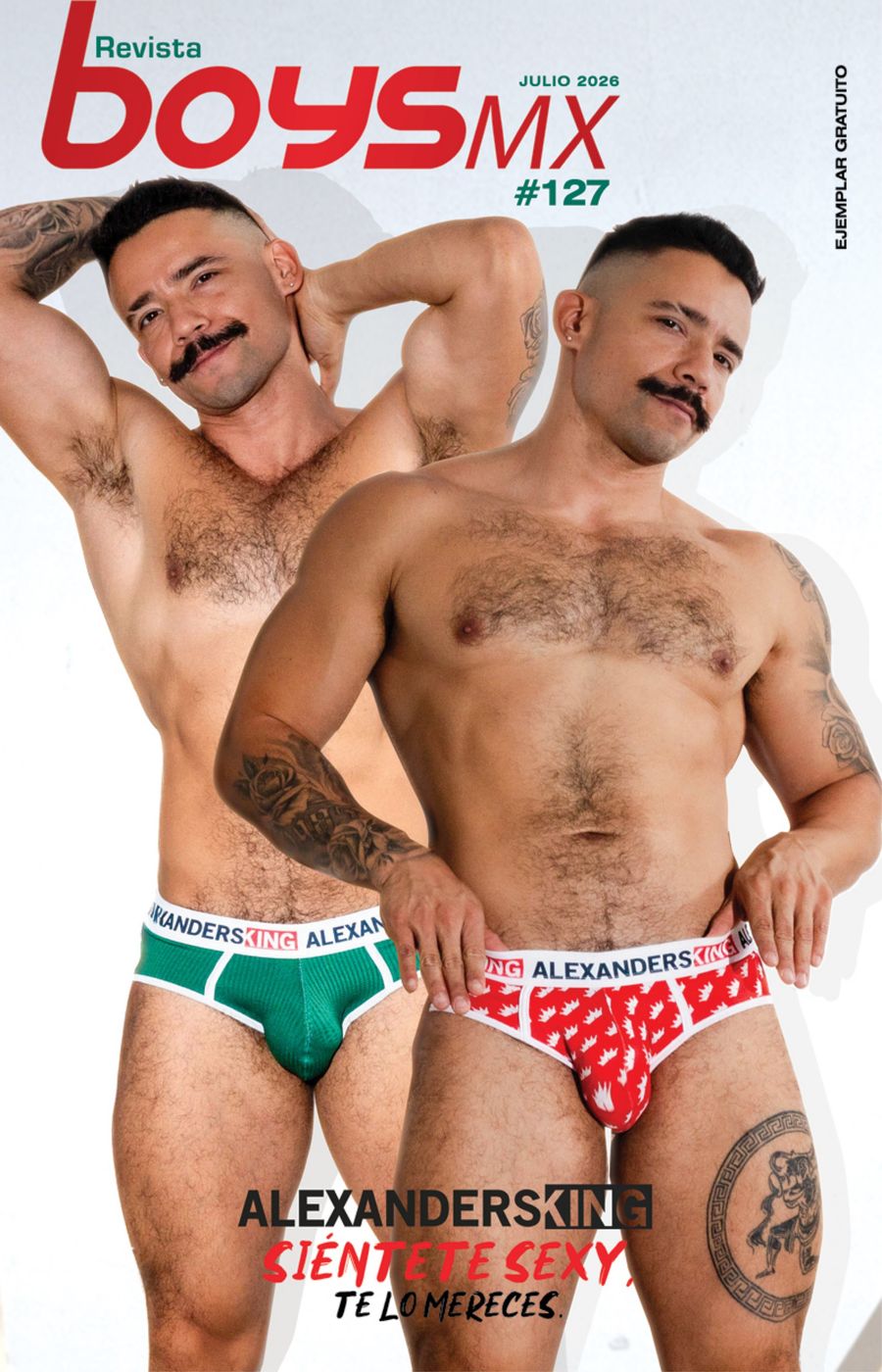 Portada Revista boysMX #127