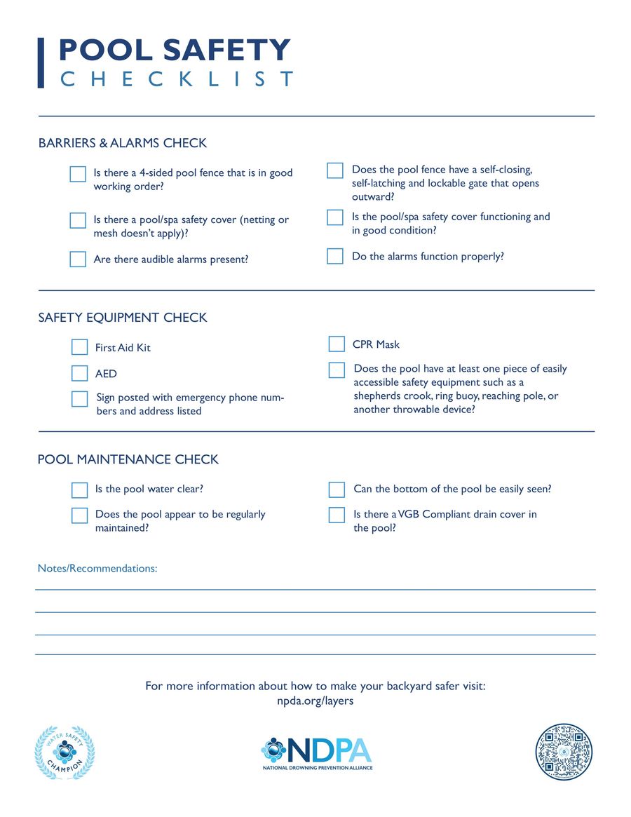2025 PoolSafetyChecklist-NDPA by Only Alpha... - Flipsnack