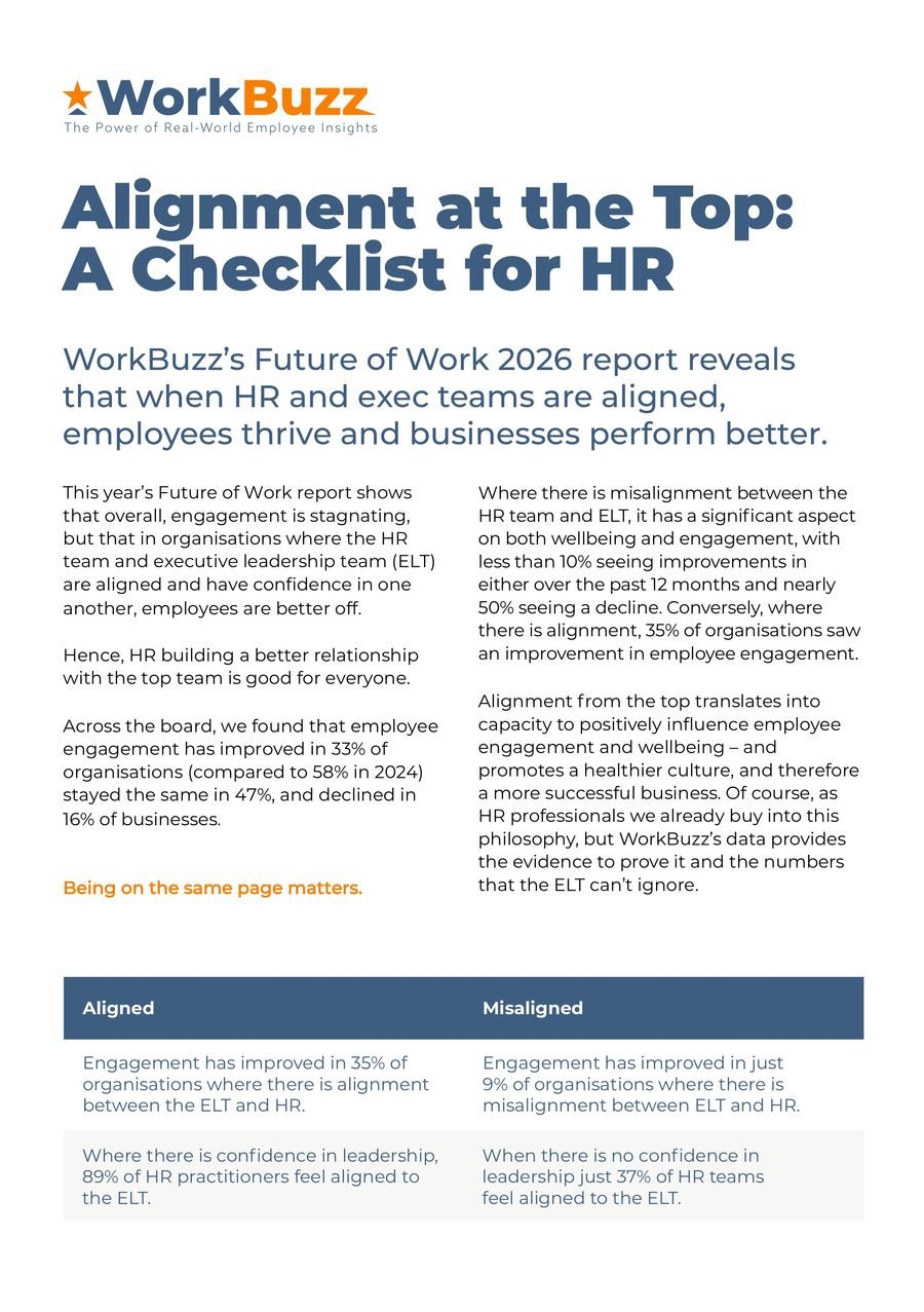Alignment at the Top- A Checklist for HR - WorkBuzz by WorkBuzz - Flipsnack