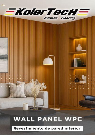 Catálogo Wall panel WPC interior de Kolertech 