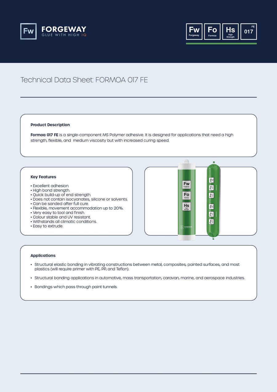 Technical-Data-Sheet-Formoa-017FE-Forgeway by Thomas Besley - Flipsnack