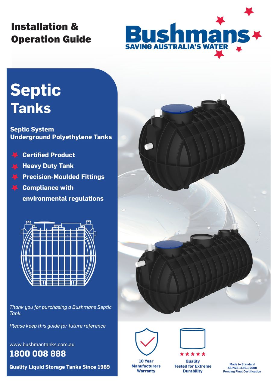 Bushmans Septic Product Install Guide by Alex - Flipsnack