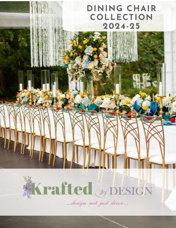 Krafted Dining Chair Catalogue by Krafted by Design - Flipsnack