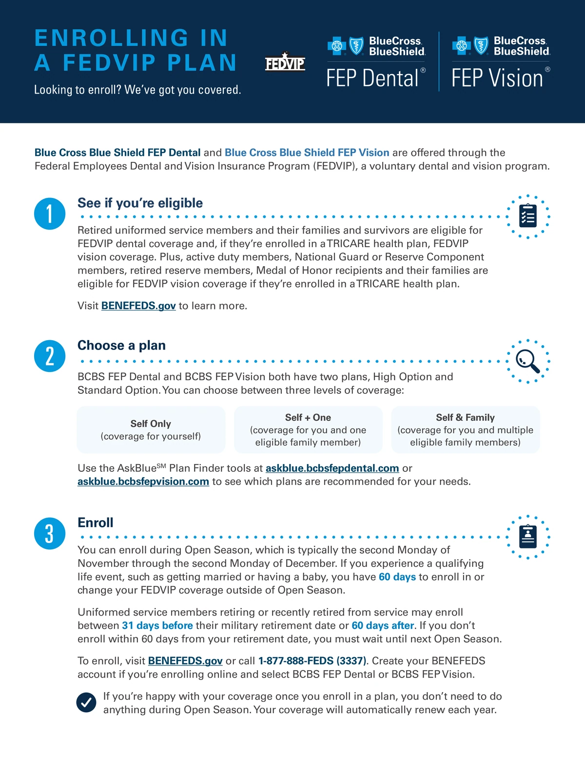 2025 Vision Enrollment QRG by BCBS FEP - Flipsnack