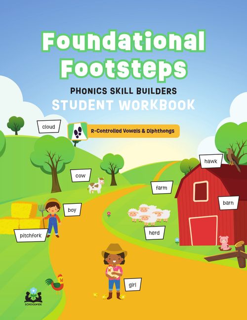 Student Workbook: Foundational Footsteps - R-Controlled Vowels