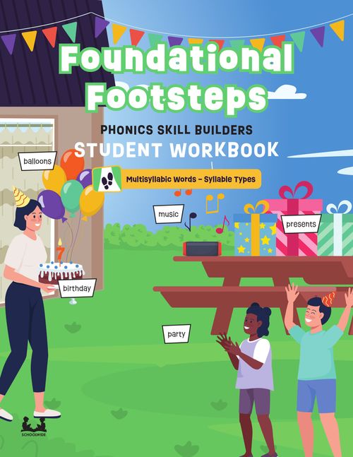 Student Workbook: Foundational Footsteps - Syllable Types