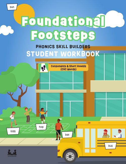 Foundational Footsteps Phonics Skill Builders Student Workbooks