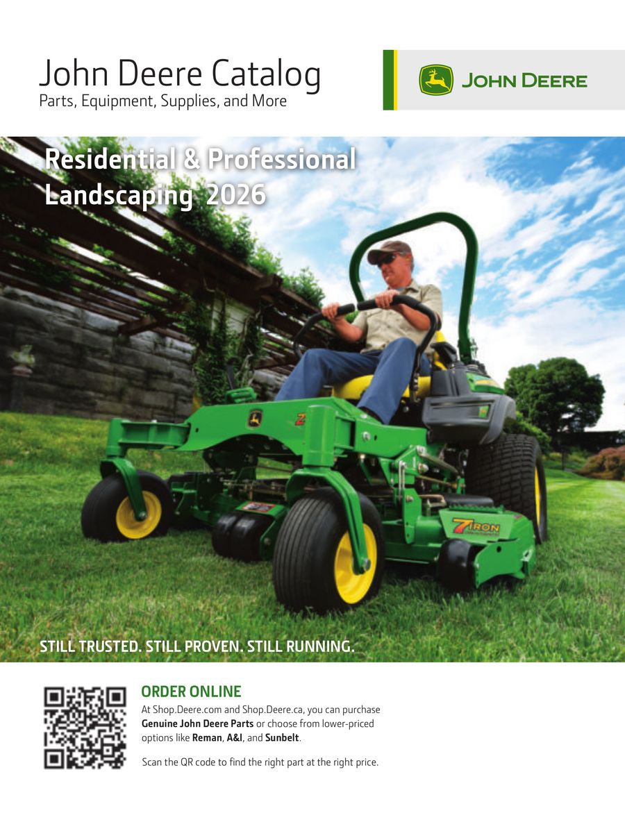 John Deere Residential and Landscaping Parts Catalog by Marketing JLD ...