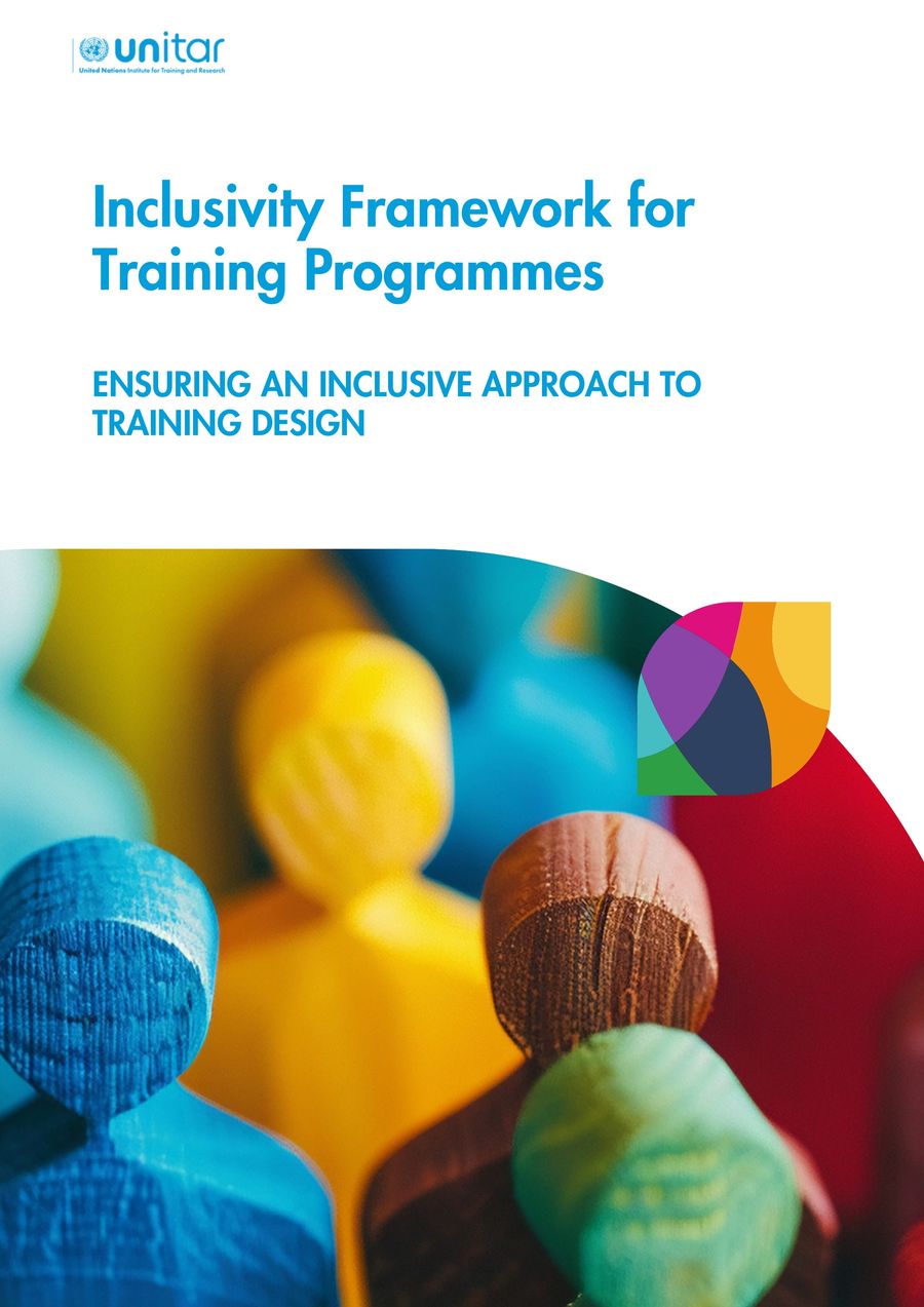 Inclusivity Framework for Training Programmes by UNITAR - Flipsnack