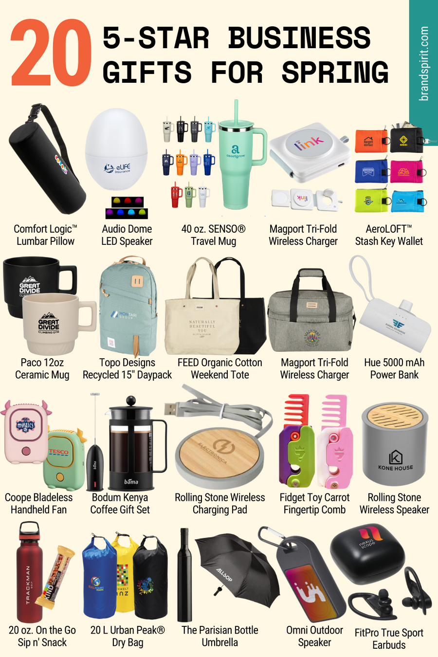 20 5-star Business Gifts for Spring by Brand Spirit - Flipsnack