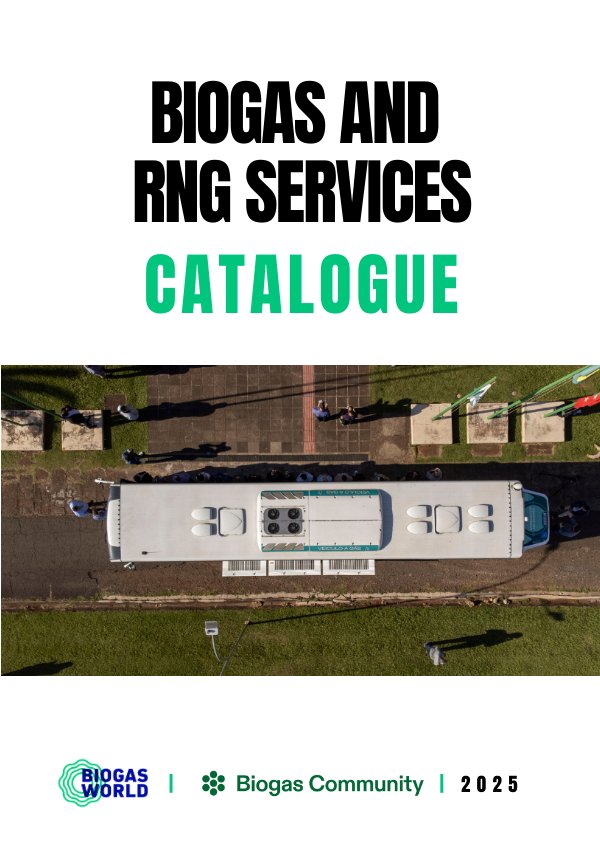BiogasWorld Biogas & RNG Services Catalogue