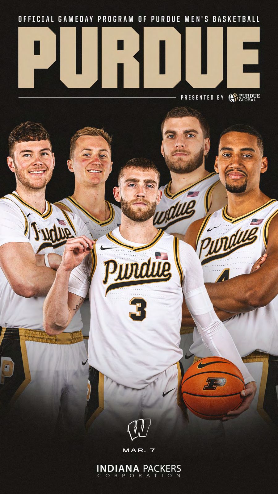 Purdue Men's Basketball Program 13 by LEARFIELD Digital...