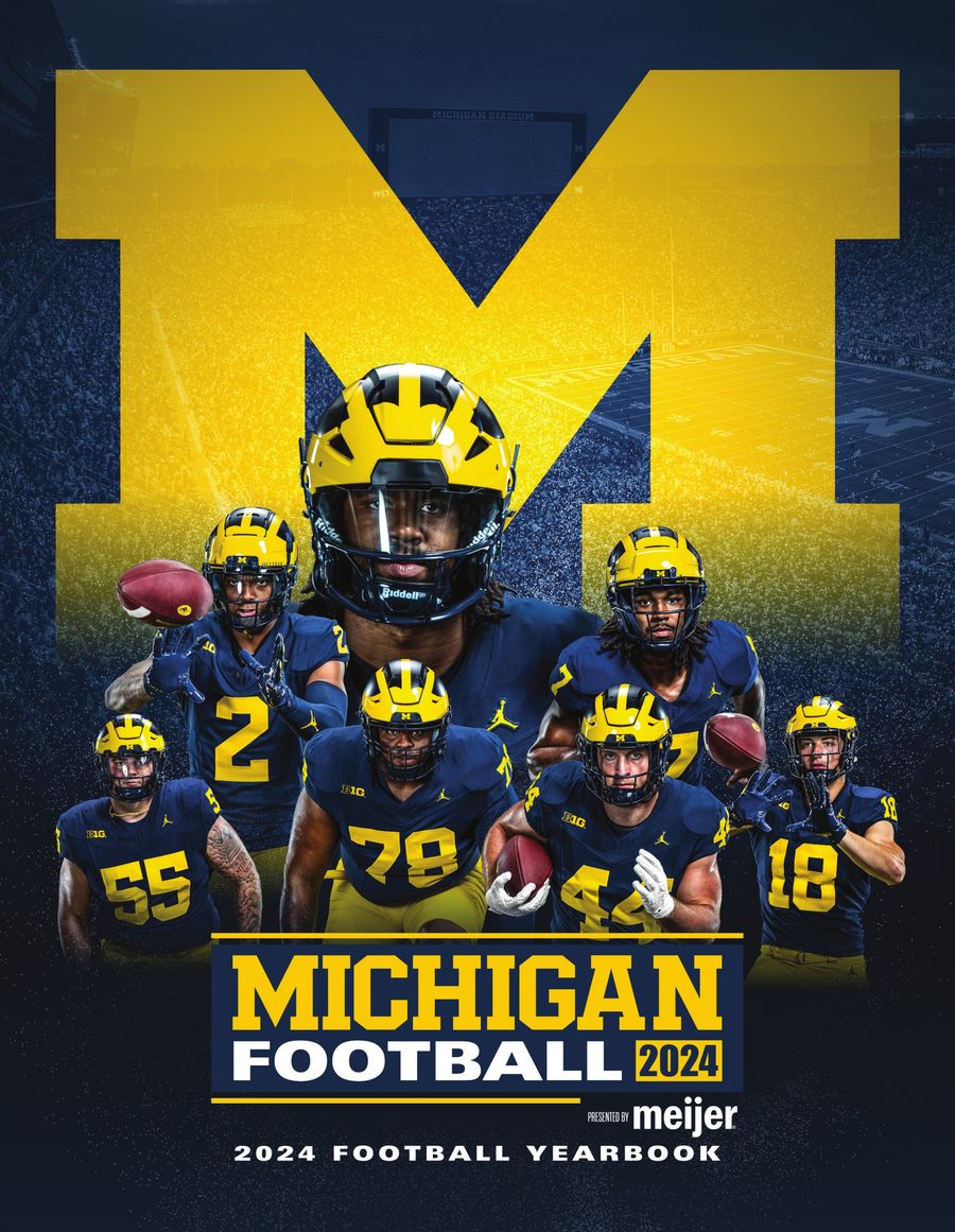2024 Michigan Wolverines Football Yearbook by LEARFIELD Digital...