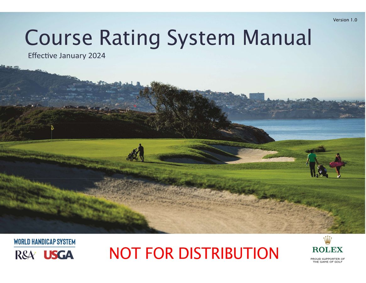 2024 WHS Course Rating System Manual by World Handicap... - Flipsnack