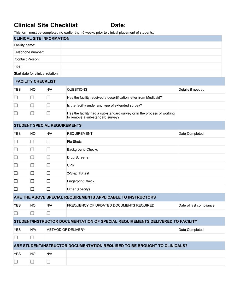 clinical checklist by KCTCS - Flipsnack