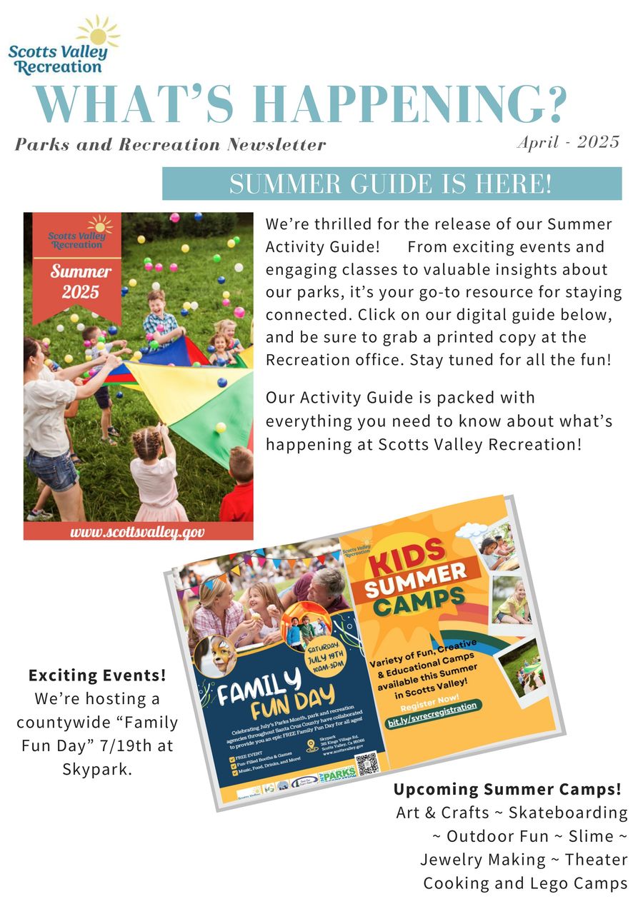 425 - Parks Rec News Letter by Jenn Dunbar - Flipsnack