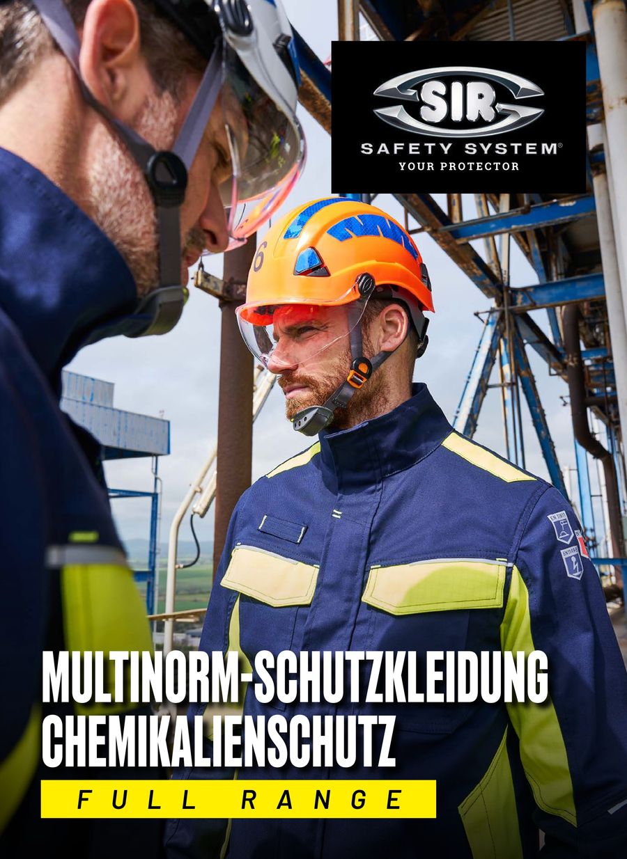 MULTINORM-SCHUTZKLEIDUNG CHEMIKALINENSCHUTZ FULL RANGE by Sir Safety ...