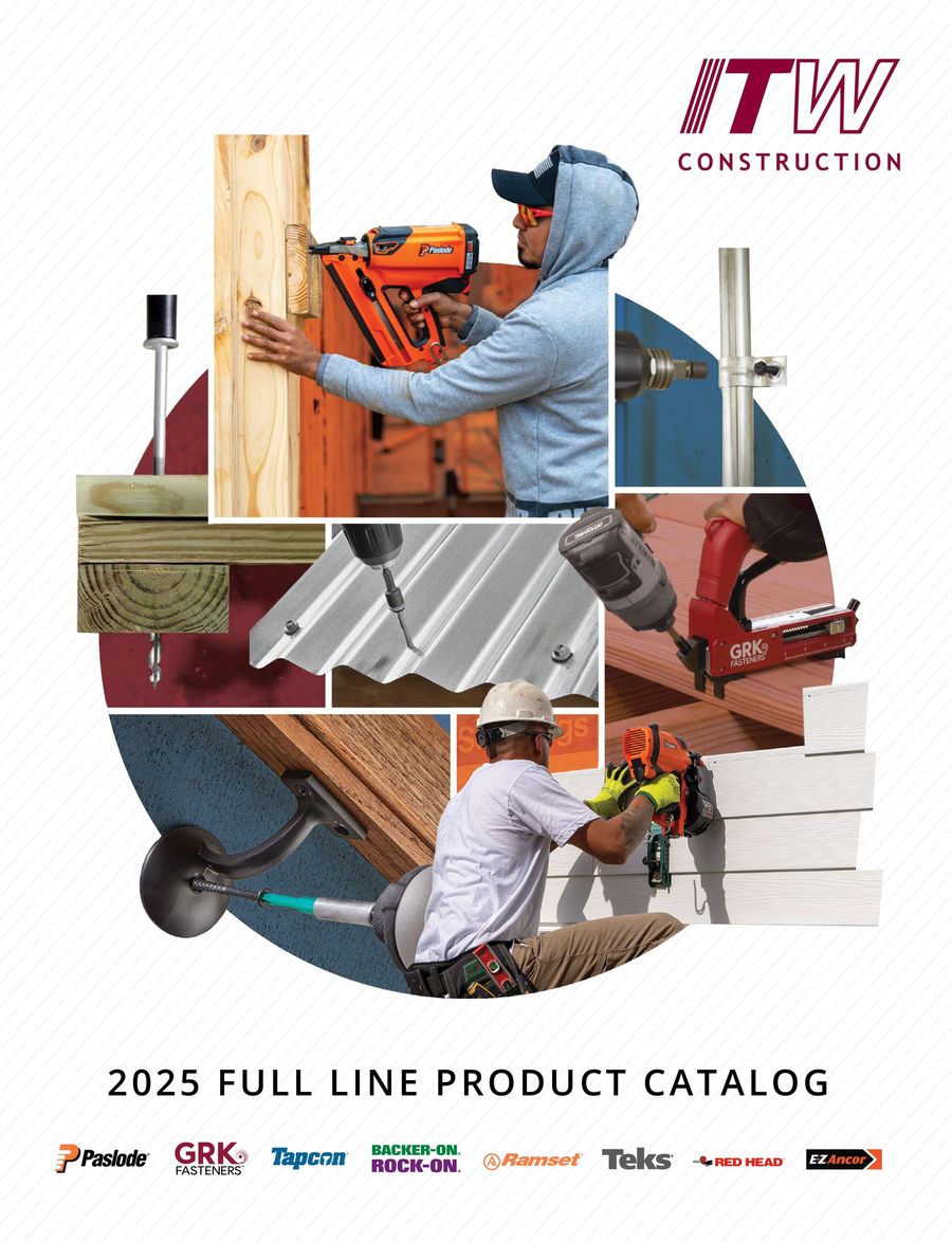 ITW Construction 2025 Full Line Catalog - January 2025 by Janet - Flipsnack