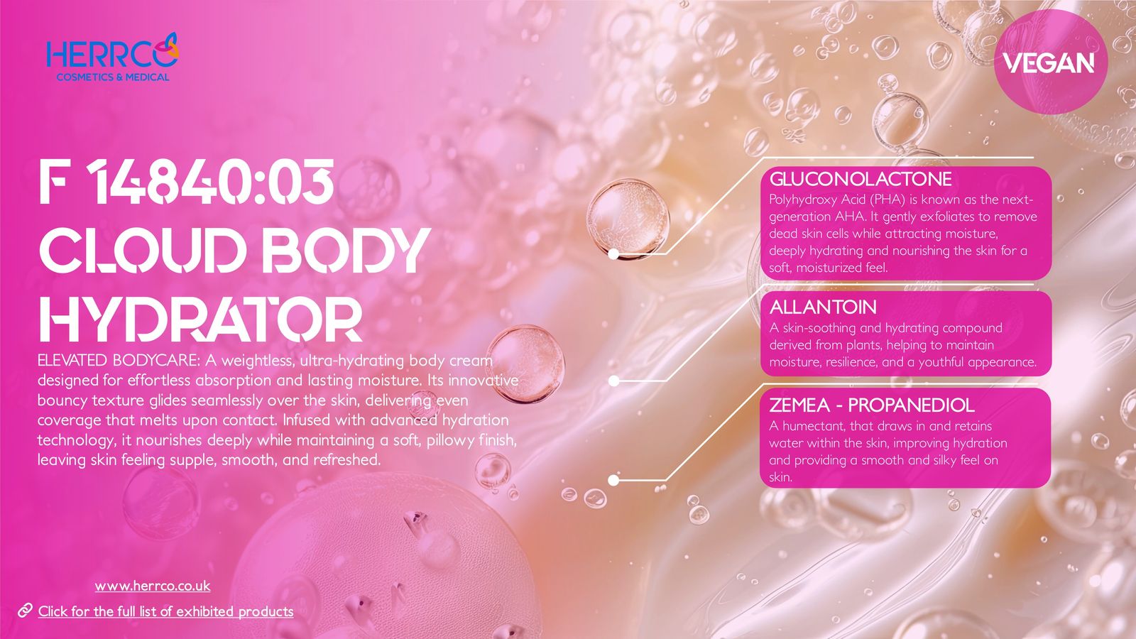 F14840:03 Cloud Body Hydrator by Herrco Cosmetics - Flipsnack