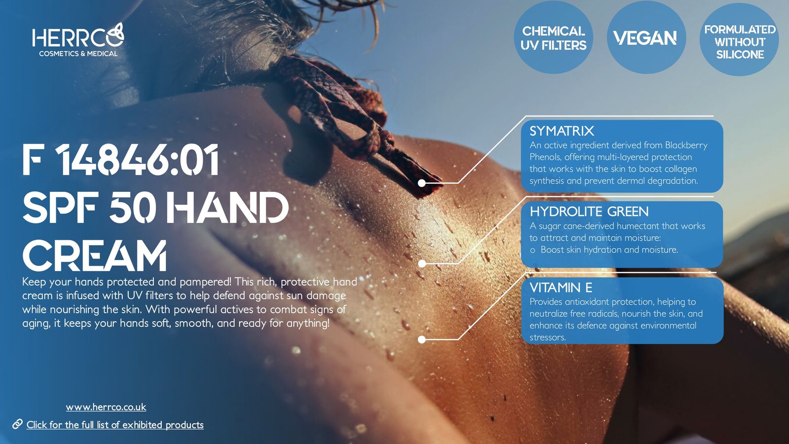 F 14846 01 - SPF 50 Hand Cream by Herrco Cosmetics - Flipsnack