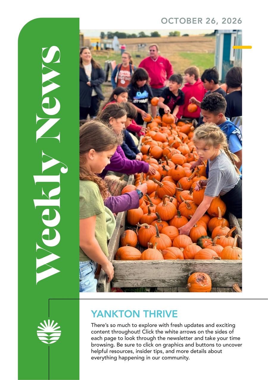 Newsletter_October 26, 2026 by Yankton Thrive - Flipsnack