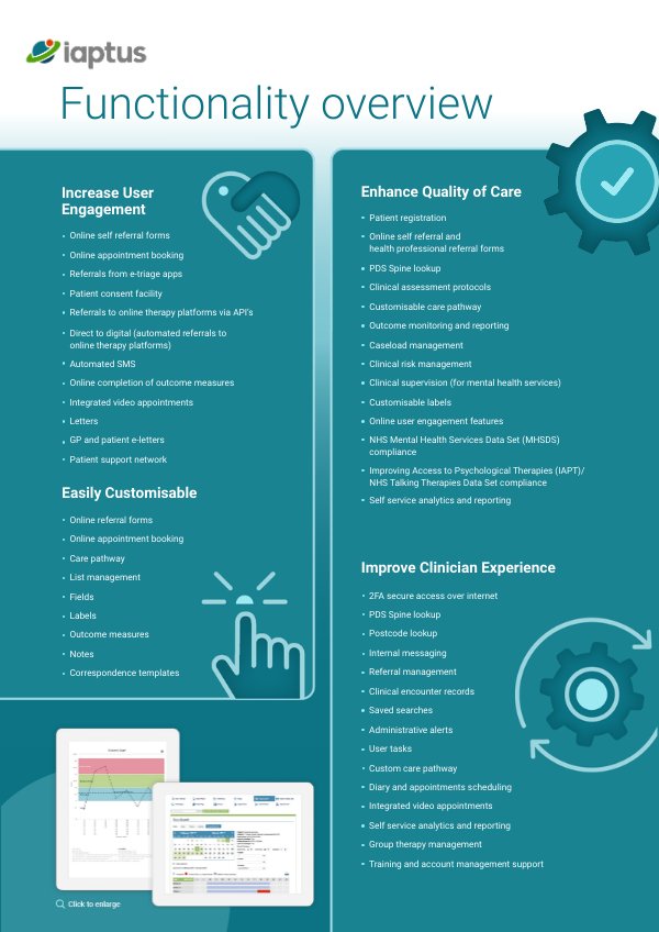 iaptus Functionality Overview by Mayden Resources - Flipsnack