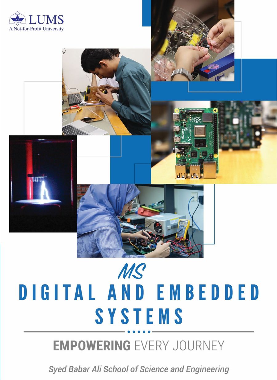 MS & PHD Digital & Embedded Systems by LUMS - Flipsnack