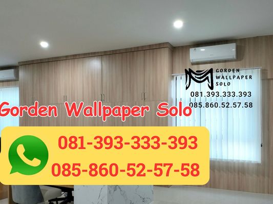 Toko Jual Gorden Jendela Lipat Vertikal Klaten