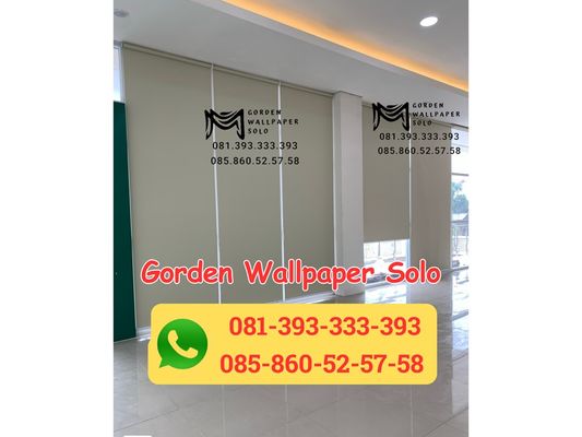 Toko Jual Tirai Gulung Jendela Kantor Minimalis Wonogiri