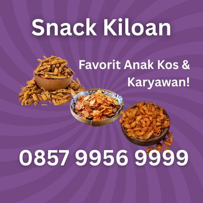 0857 9956 9999 - Jual Snack Kiloan di Jebres Solo