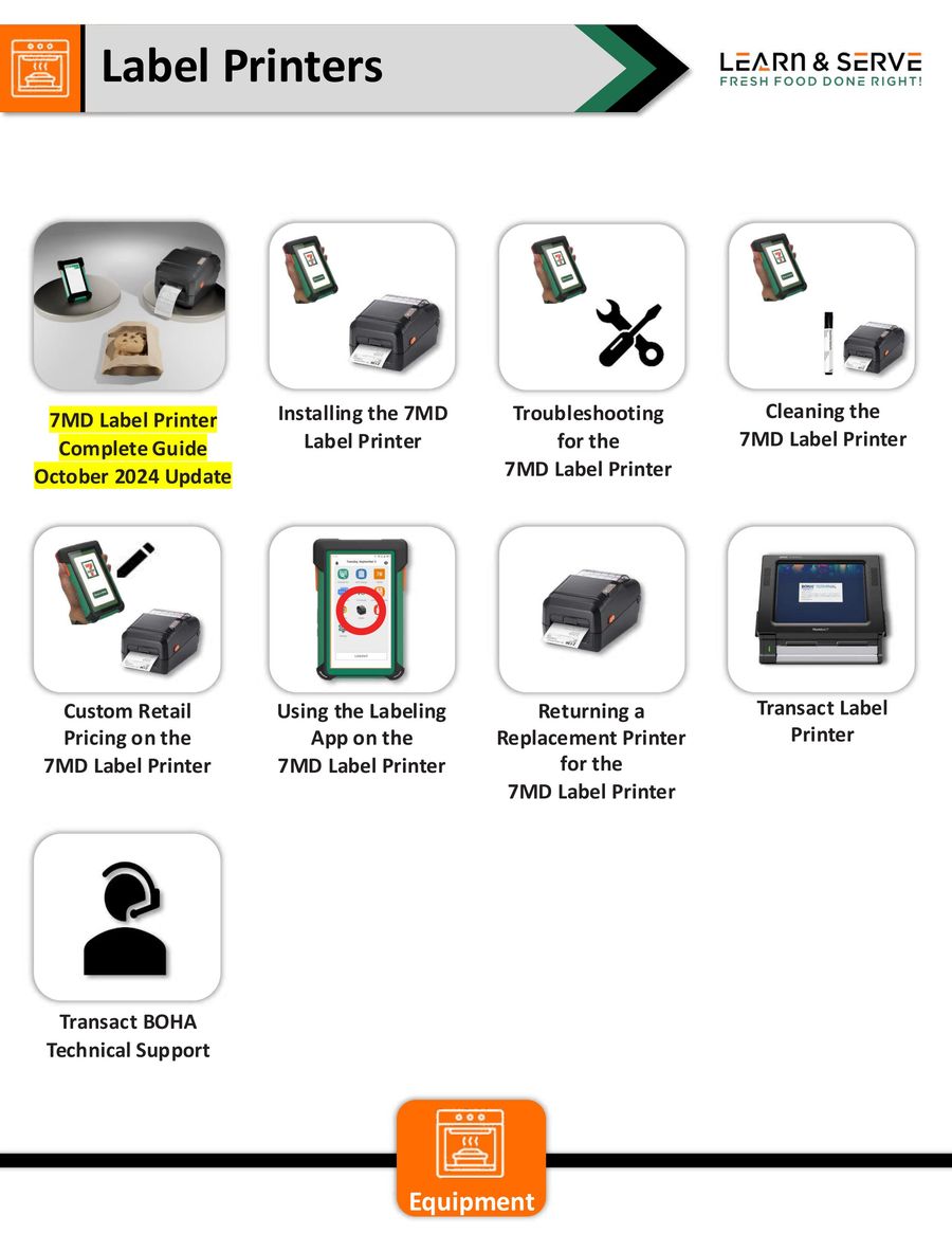 Label Printers Landing Page by Learn & Serve - Flipsnack