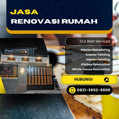 TERCEPAT!! WA. 0821-3652-9000,Renovasi Rumah murah Di Laweyan So