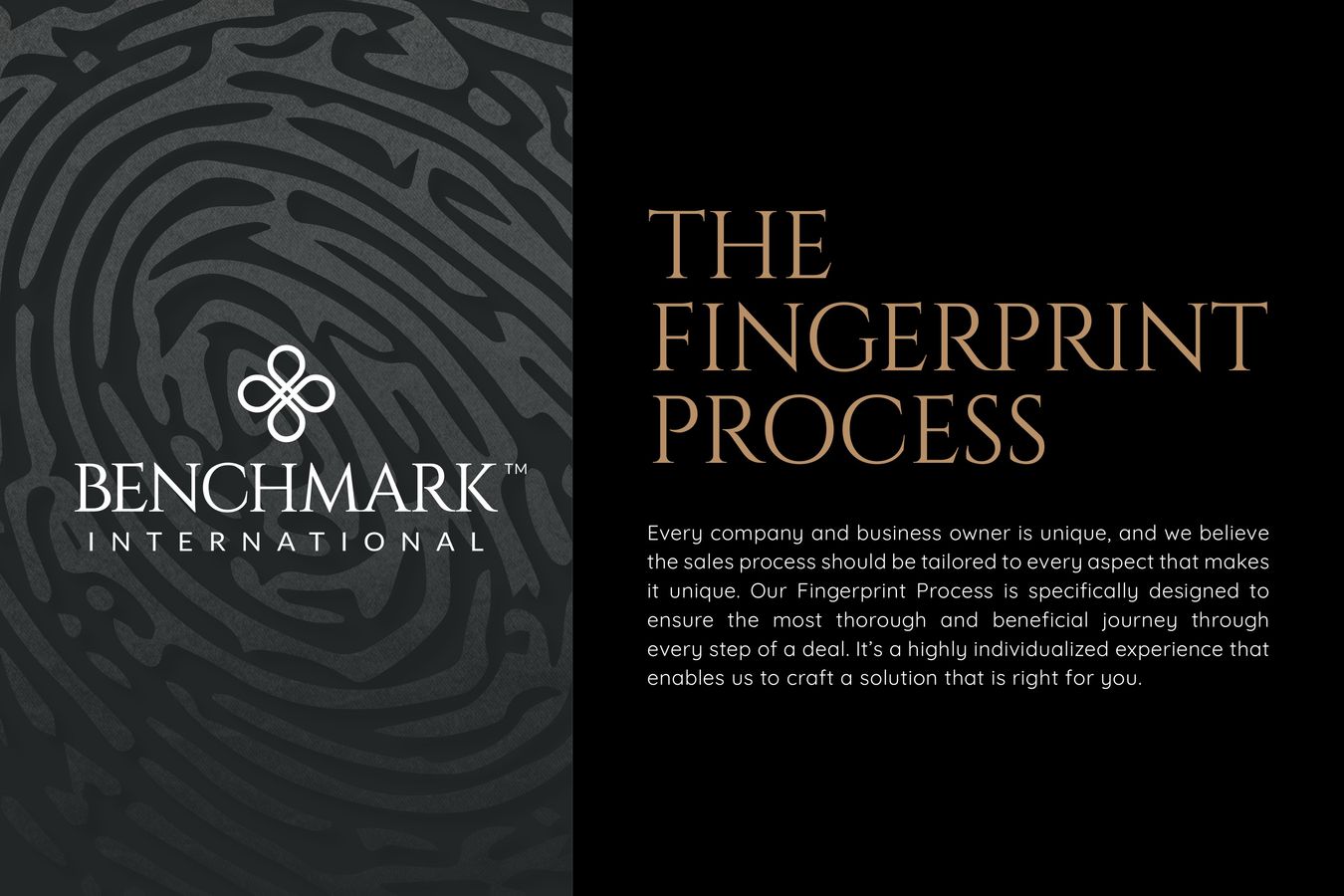 The Fingerprint Process by Benchmark... - Flipsnack