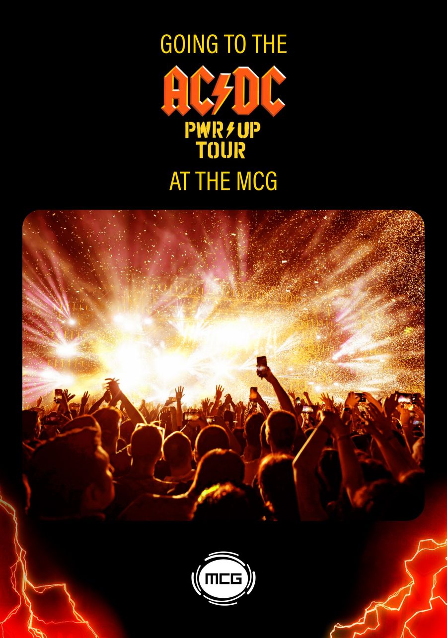 Visual Story - Going to the AC/DC POWER UP Tour at the MCG by ...