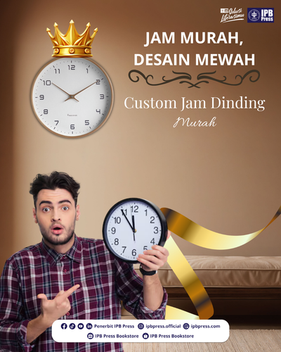 Jam murah desain mewah!! Custom Jam Dinding murah