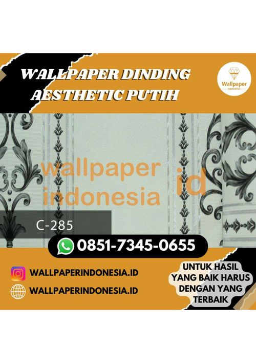 WALLPAPER DINDING AESTHETIC PUTIH
