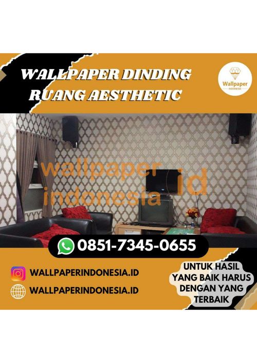 WALLPAPER DINDING RUANG AESTHETIC