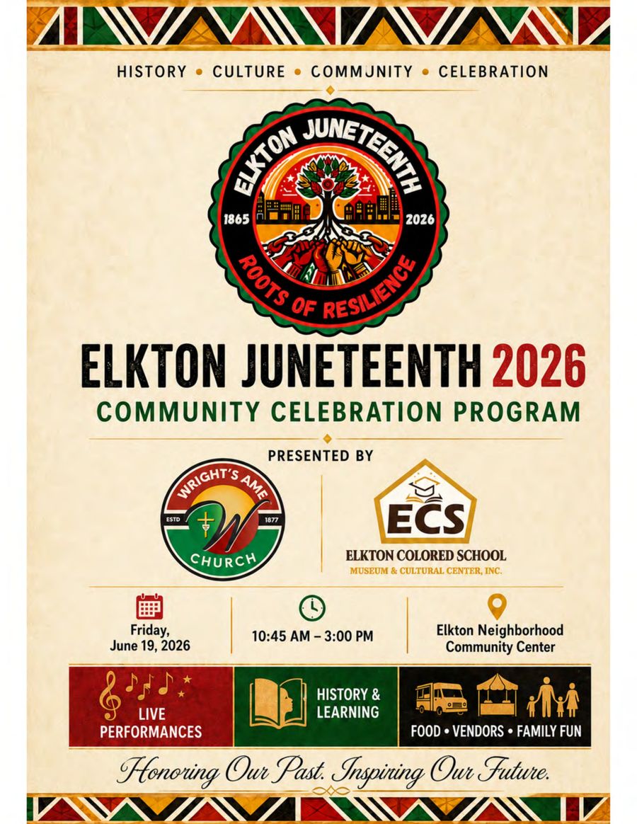 2026 Elkton Juneteenth Community Celebration Program Book by... - Flipsnack