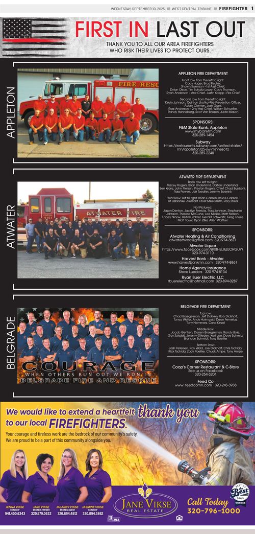 Firefighters - September 10, 2025