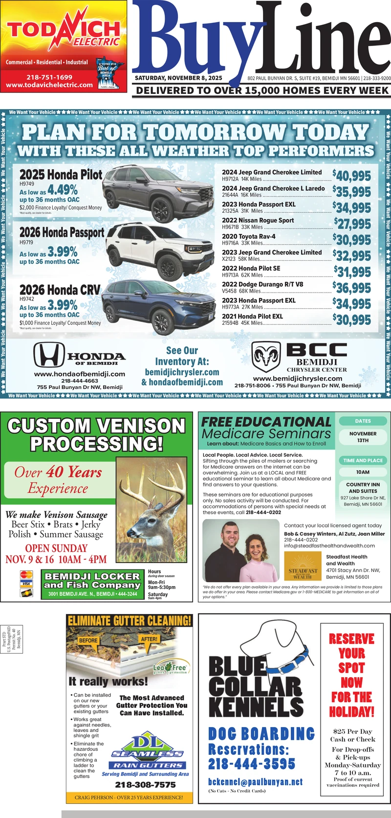 Bemidji Buyline - November 8, 2025