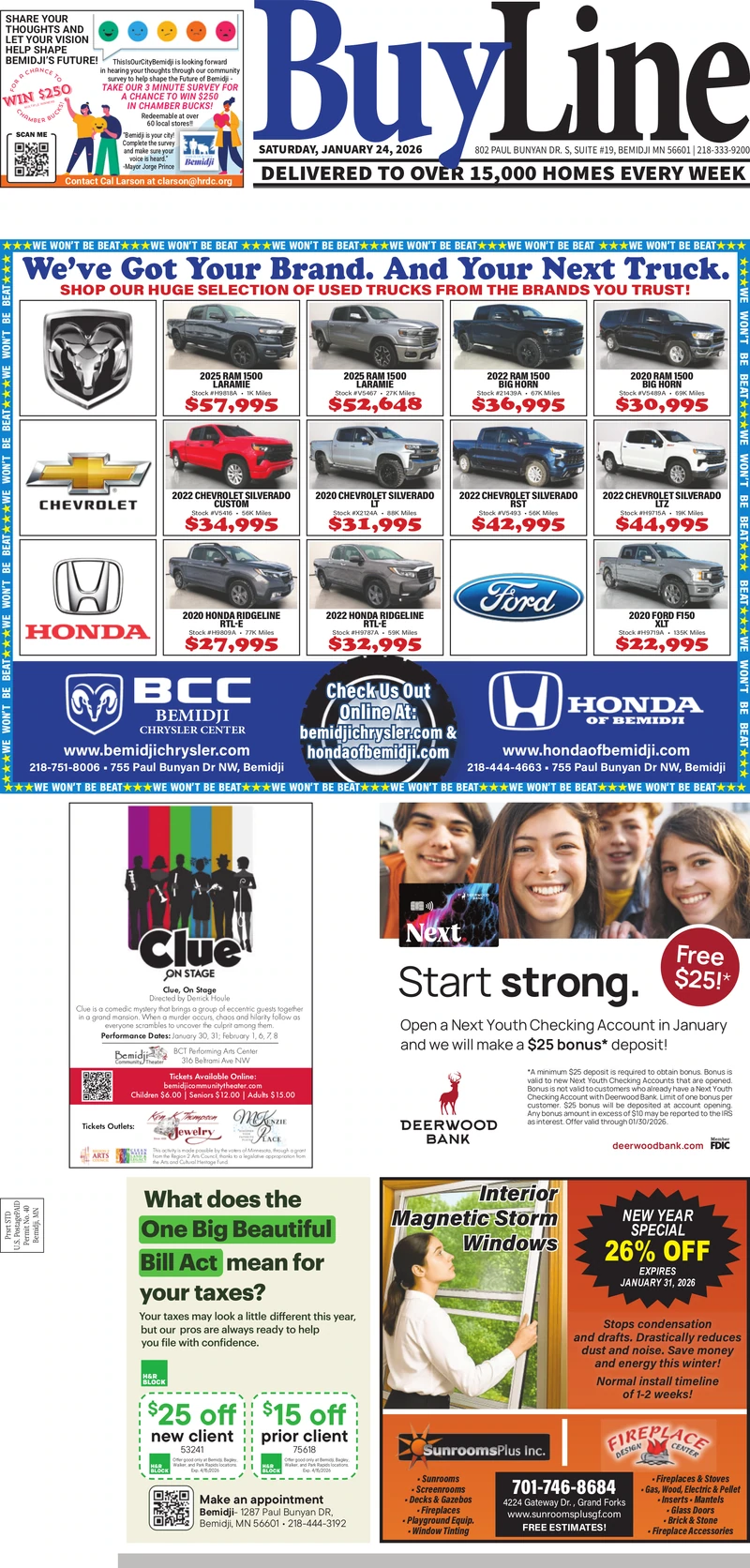 Bemidji Buyline - January 24, 2026