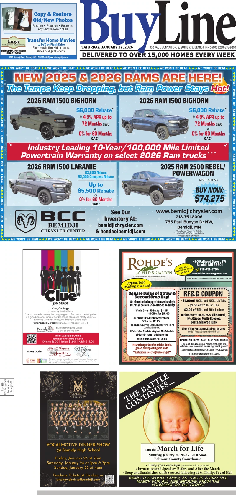 Bemidji Buyline - January 17, 2026