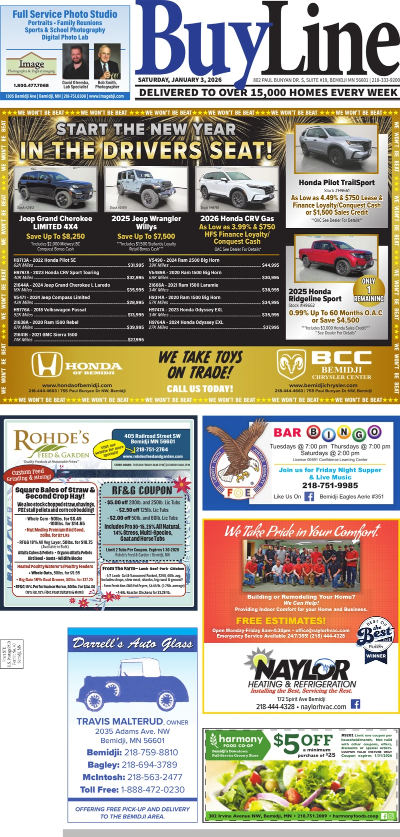 Bemidji Buyline - January 3, 2026