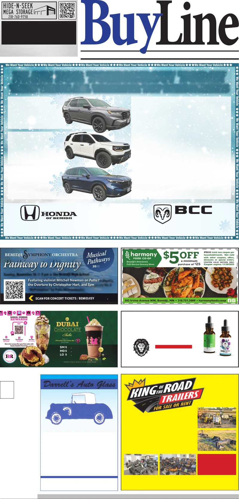 Bemidji Buyline - November 1, 2025